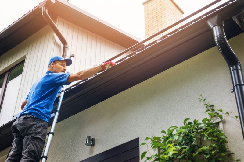 Properly Maintained Gutters